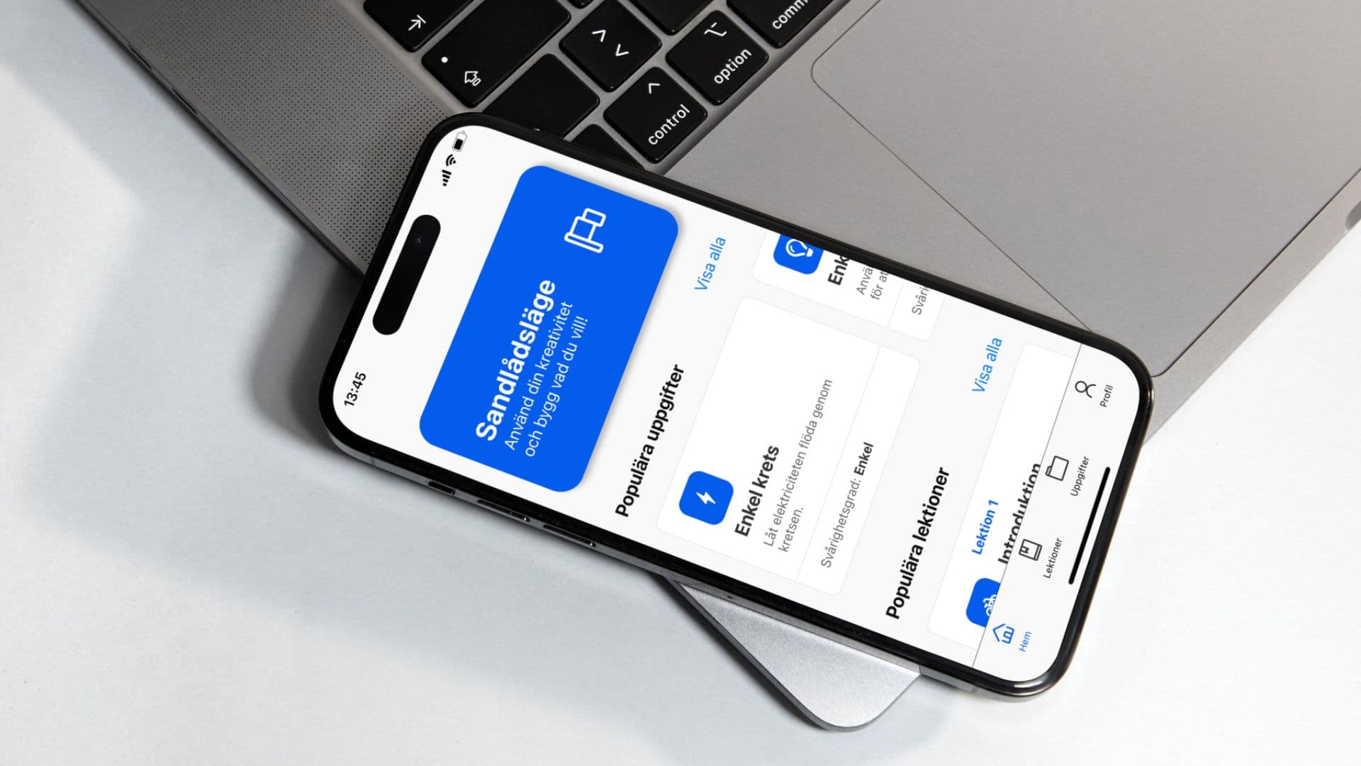 Volted - Prisvinnande mobilapp för elektronik-inlärning i skolan